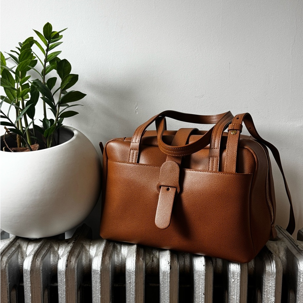 SENREVE Doctor Bag- Pebbled Chestunt